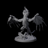 Swinging Bat-Like Cambion B Miniature for Dungeons and Dragons, Pathfinder or other TTRPGs