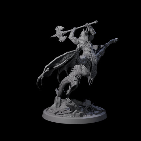 Swinging Bat-Like Cambion B Miniature for Dungeons and Dragons, Pathfinder or other TTRPGs