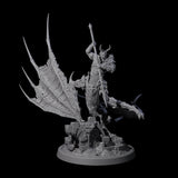Swinging Bat-Like Cambion C Miniature for Dungeons and Dragons, Pathfinder or other TTRPGs