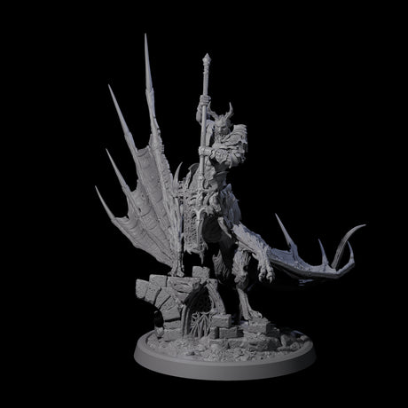 Swinging Bat-Like Cambion C Miniature for Dungeons and Dragons, Pathfinder or other TTRPGs