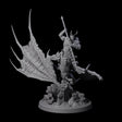 Swinging Bat-Like Cambion C Miniature for Dungeons and Dragons, Pathfinder or other TTRPGs