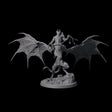 Swinging Bat-Like Cambion D Miniature for Dungeons and Dragons, Pathfinder or other TTRPGs