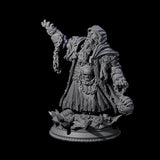 Swinging Death Cleric Miniature for Dungeons and Dragons, Pathfinder or other TTRPGs