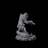 Swinging Hadozee B Miniature for Dungeons and Dragons, Pathfinder or other TTRPGs