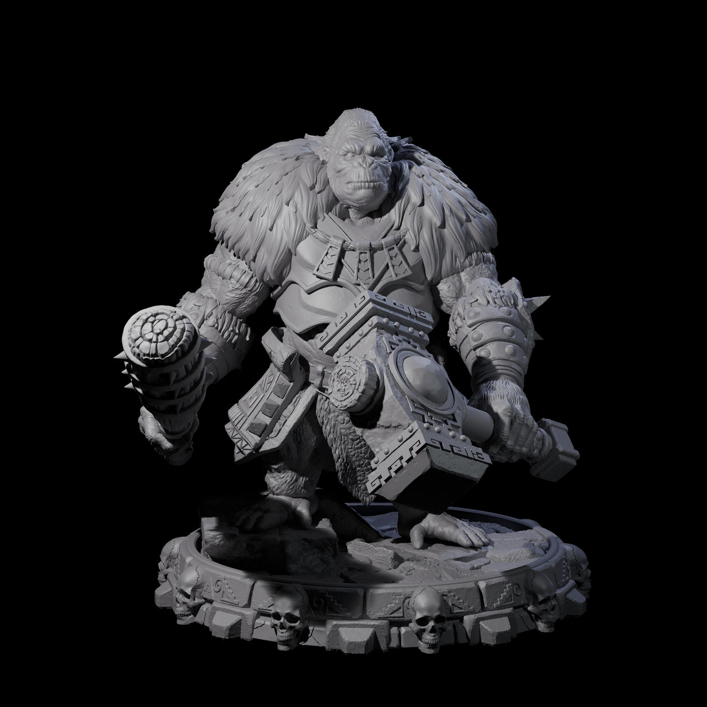 Swinging Hadozee C Miniature for Dungeons and Dragons, Pathfinder or other TTRPGs