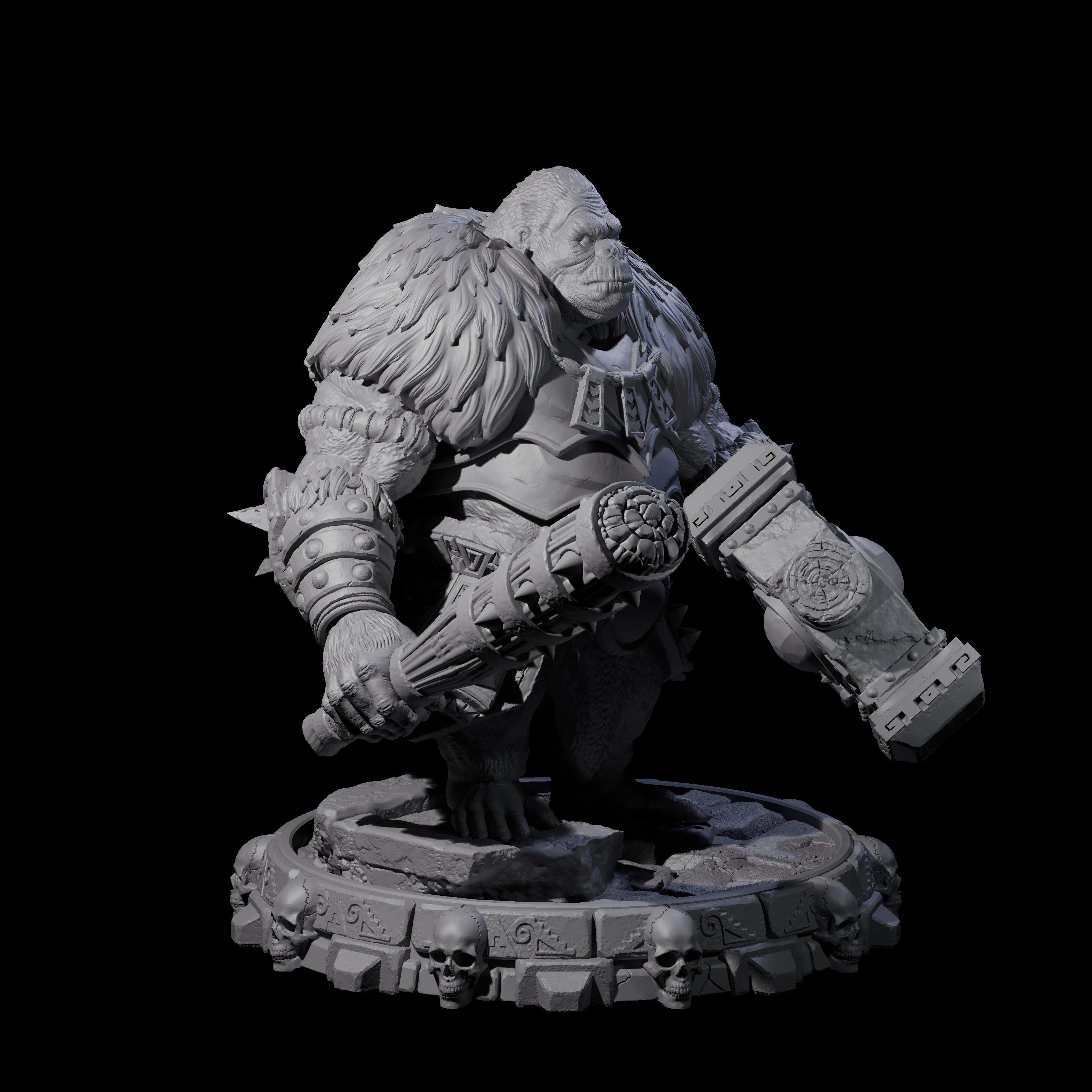 Swinging Hadozee C Miniature for Dungeons and Dragons, Pathfinder or other TTRPGs
