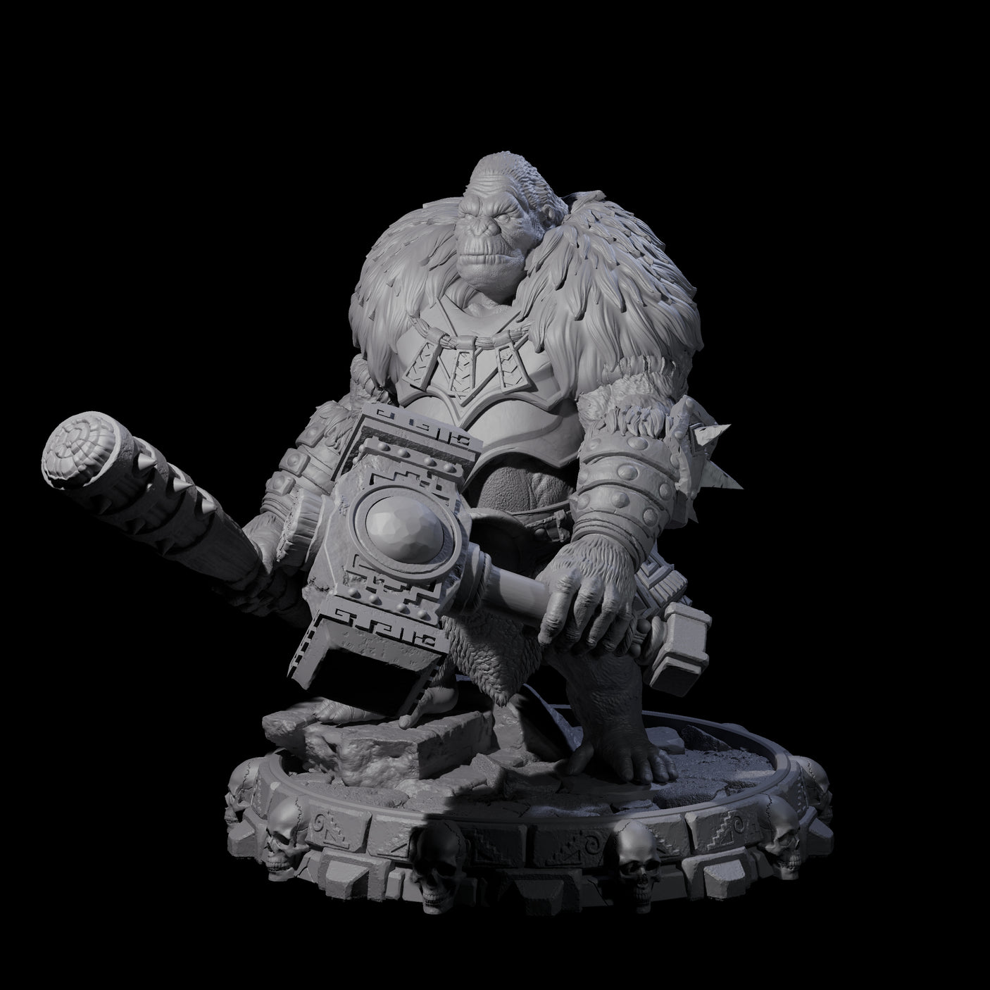 Swinging Hadozee C Miniature for Dungeons and Dragons, Pathfinder or other TTRPGs