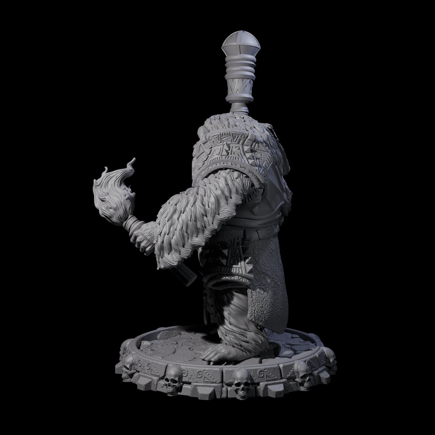Swinging Hadozee D Miniature for Dungeons and Dragons, Pathfinder or other TTRPGs