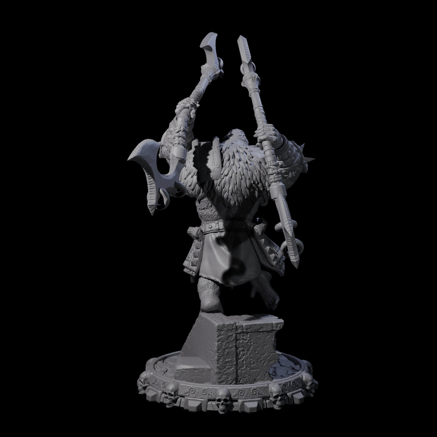 Swinging Hadozee E Miniature for Dungeons and Dragons, Pathfinder or other TTRPGs