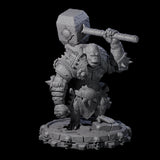 Swinging Hadozee F Miniature for Dungeons and Dragons, Pathfinder or other TTRPGs