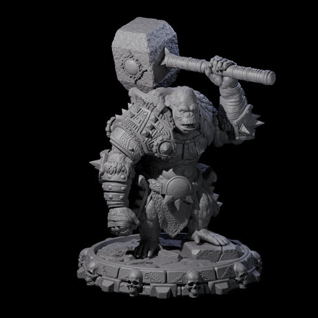 Swinging Hadozee F Miniature for Dungeons and Dragons, Pathfinder or other TTRPGs