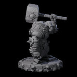 Swinging Hadozee F Miniature for Dungeons and Dragons, Pathfinder or other TTRPGs