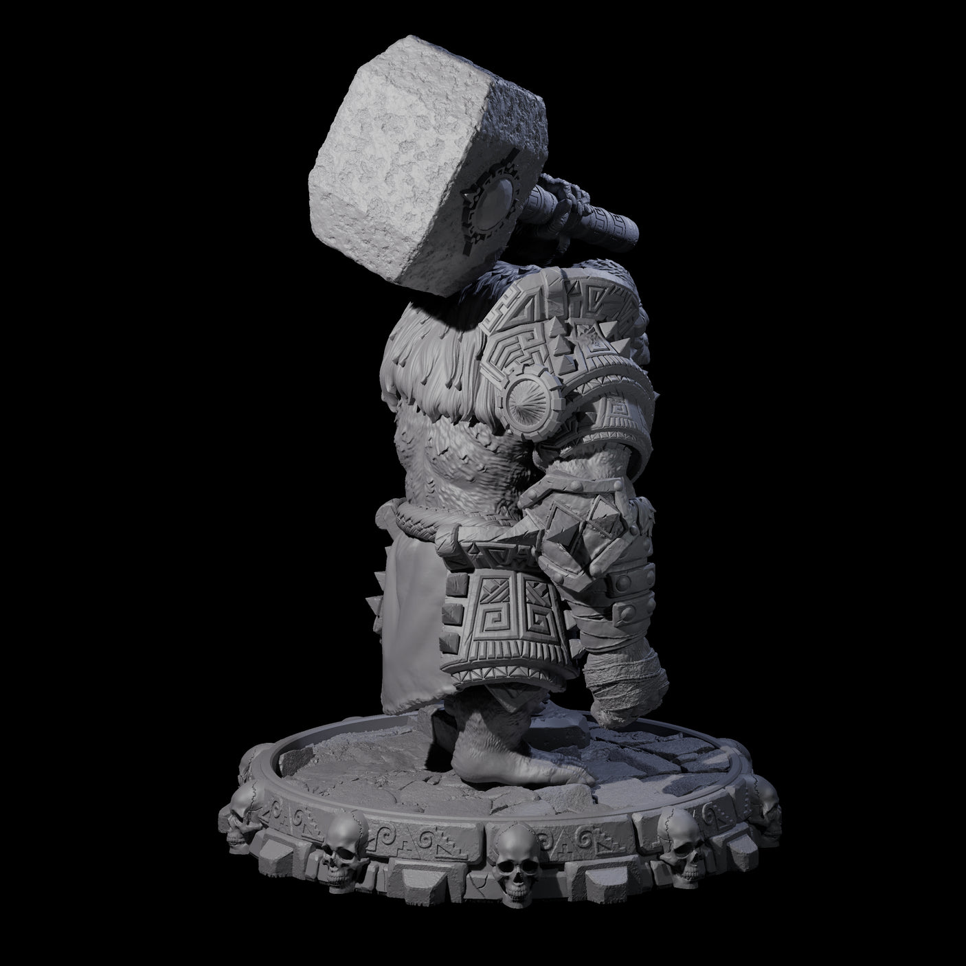 Swinging Hadozee F Miniature for Dungeons and Dragons, Pathfinder or other TTRPGs