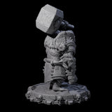 Swinging Hadozee F Miniature for Dungeons and Dragons, Pathfinder or other TTRPGs