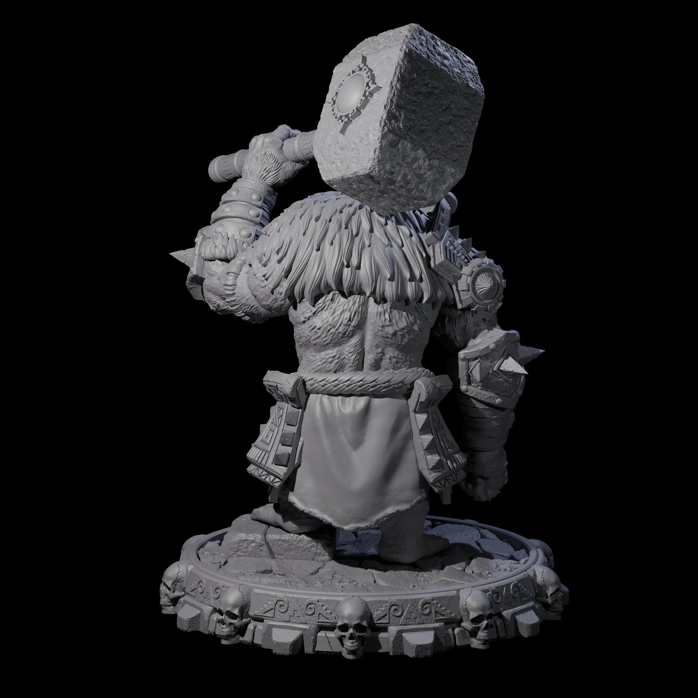 Swinging Hadozee F Miniature for Dungeons and Dragons, Pathfinder or other TTRPGs