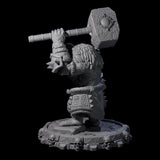 Swinging Hadozee F Miniature for Dungeons and Dragons, Pathfinder or other TTRPGs