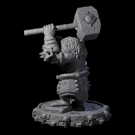 Swinging Hadozee F Miniature for Dungeons and Dragons, Pathfinder or other TTRPGs