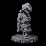 Swinging Hadozee F Miniature for Dungeons and Dragons, Pathfinder or other TTRPGs