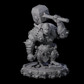 Swinging Hadozee F Miniature for Dungeons and Dragons, Pathfinder or other TTRPGs