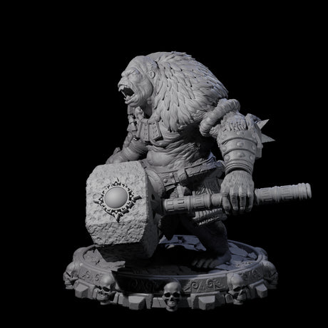 Swinging Hadozee H Miniature for Dungeons and Dragons, Pathfinder or other TTRPGs