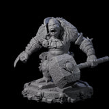 Swinging Hadozee H Miniature for Dungeons and Dragons, Pathfinder or other TTRPGs