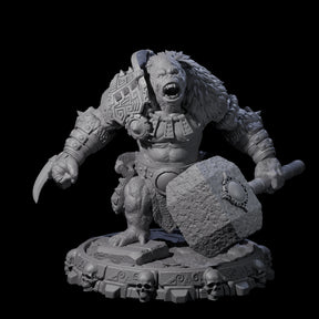 Swinging Hadozee H Miniature for Dungeons and Dragons, Pathfinder or other TTRPGs