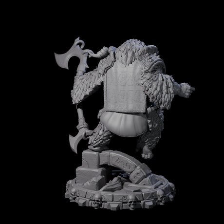 Swinging Hadozee I Miniature for Dungeons and Dragons, Pathfinder or other TTRPGs