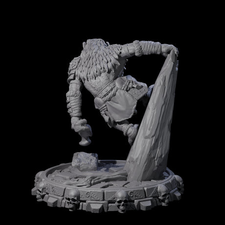 Swinging Hadozee J Miniature for Dungeons and Dragons, Pathfinder or other TTRPGs