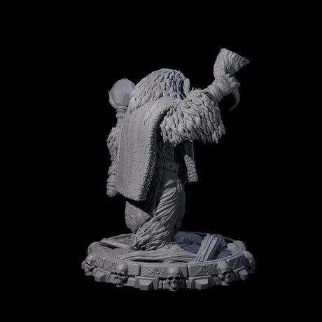 Swinging Hadozee K Miniature for Dungeons and Dragons, Pathfinder or other TTRPGs