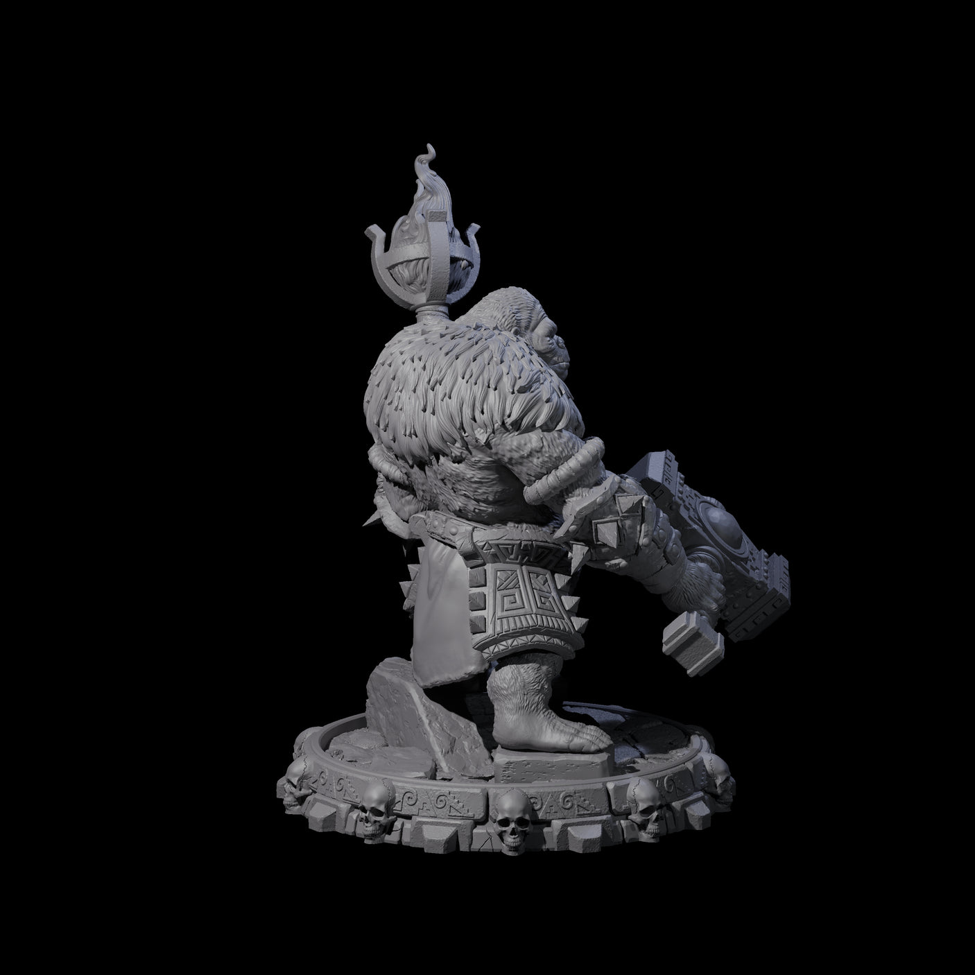 Swinging Hadozee L Miniature for Dungeons and Dragons, Pathfinder or other TTRPGs
