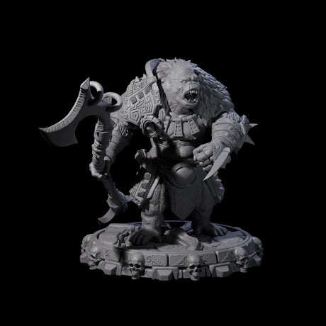 Swinging Hadozee M Miniature for Dungeons and Dragons, Pathfinder or other TTRPGs