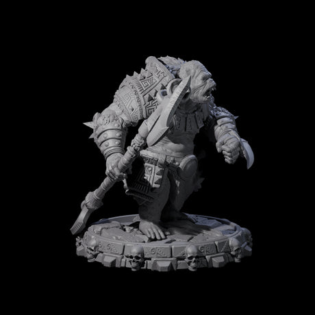 Swinging Hadozee M Miniature for Dungeons and Dragons, Pathfinder or other TTRPGs