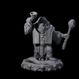 Swinging Hadozee Tribe Miniature for Dungeons and Dragons, Pathfinder or other TTRPGs