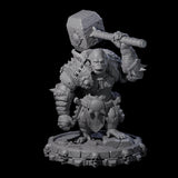 Swinging Hadozee Tribe Miniature for Dungeons and Dragons, Pathfinder or other TTRPGs