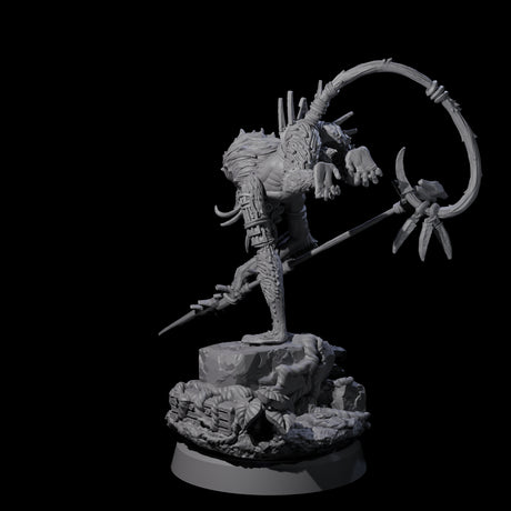 Swinging Hazodee Shaman A Miniature for Dungeons and Dragons, Pathfinder or other TTRPGs