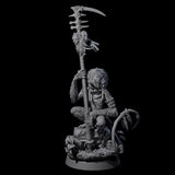 Swinging Hazodee Shaman B Miniature for Dungeons and Dragons, Pathfinder or other TTRPGs