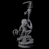 Swinging Hazodee Shaman B Miniature for Dungeons and Dragons, Pathfinder or other TTRPGs