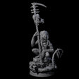 Swinging Hazodee Shaman B Miniature for Dungeons and Dragons, Pathfinder or other TTRPGs