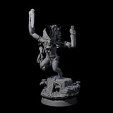 Swinging Hazodee Shaman C Miniature for Dungeons and Dragons, Pathfinder or other TTRPGs