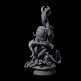 Swinging Hazodee Shaman D Miniature for Dungeons and Dragons, Pathfinder or other TTRPGs