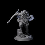 Swiping Trickster Mage Miniature for Dungeons and Dragons, Pathfinder or other TTRPGs