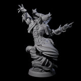 Swirling Efreeti A Miniature for Dungeons and Dragons, Pathfinder or other TTRPGs