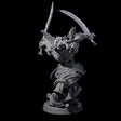 Swirling Efreeti B Miniature for Dungeons and Dragons, Pathfinder or other TTRPGs