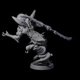 Swirling Efreeti C Miniature for Dungeons and Dragons, Pathfinder or other TTRPGs