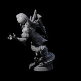 Swirling Efreeti C Miniature for Dungeons and Dragons, Pathfinder or other TTRPGs