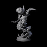 Swirling Efreeti C Miniature for Dungeons and Dragons, Pathfinder or other TTRPGs
