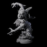 Swirling Efreeti D Miniature for Dungeons and Dragons, Pathfinder or other TTRPGs