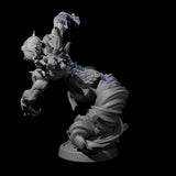 Swirling Efreeti D Miniature for Dungeons and Dragons, Pathfinder or other TTRPGs