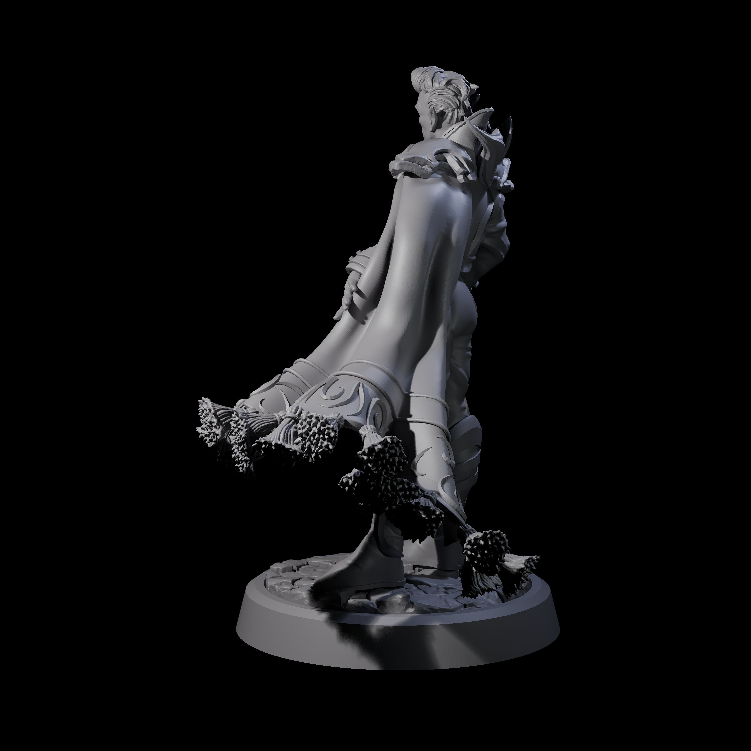 Swishing Matador Miniature for Dungeons and Dragons, Pathfinder or other TTRPGs