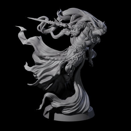 Swooping Banshee Queen Miniature for Dungeons and Dragons, Pathfinder or other TTRPGs